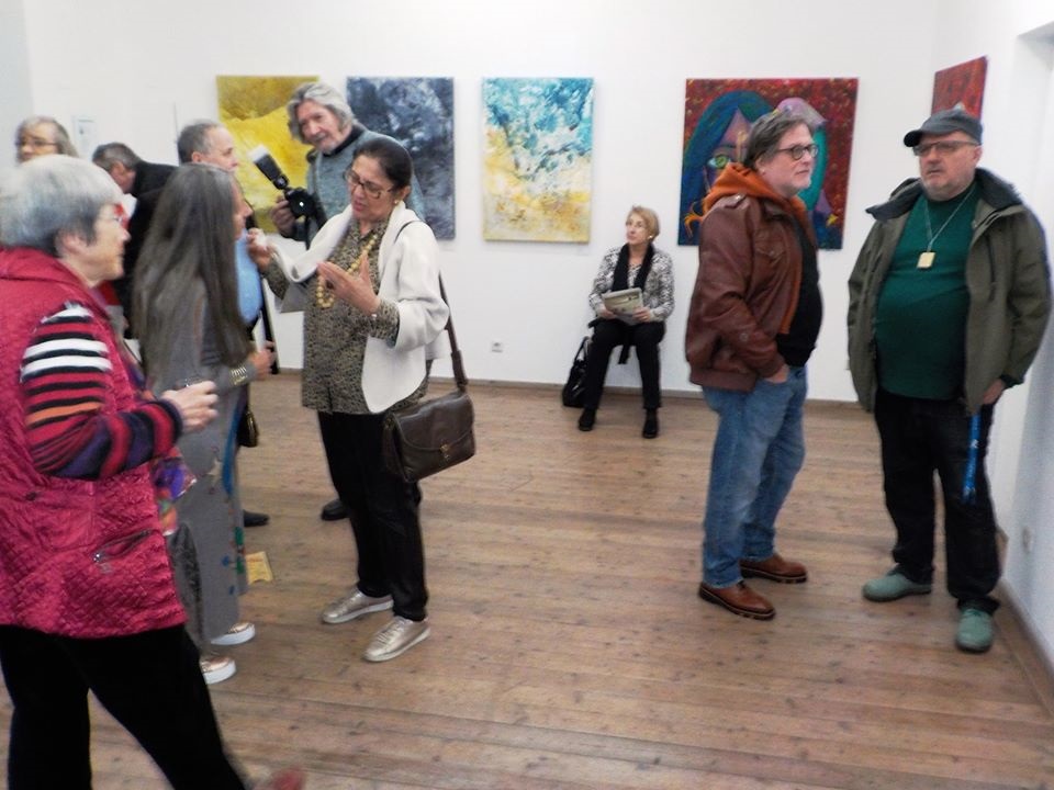 2020  "Farben als Weg"  Galerie am  Park, Wien